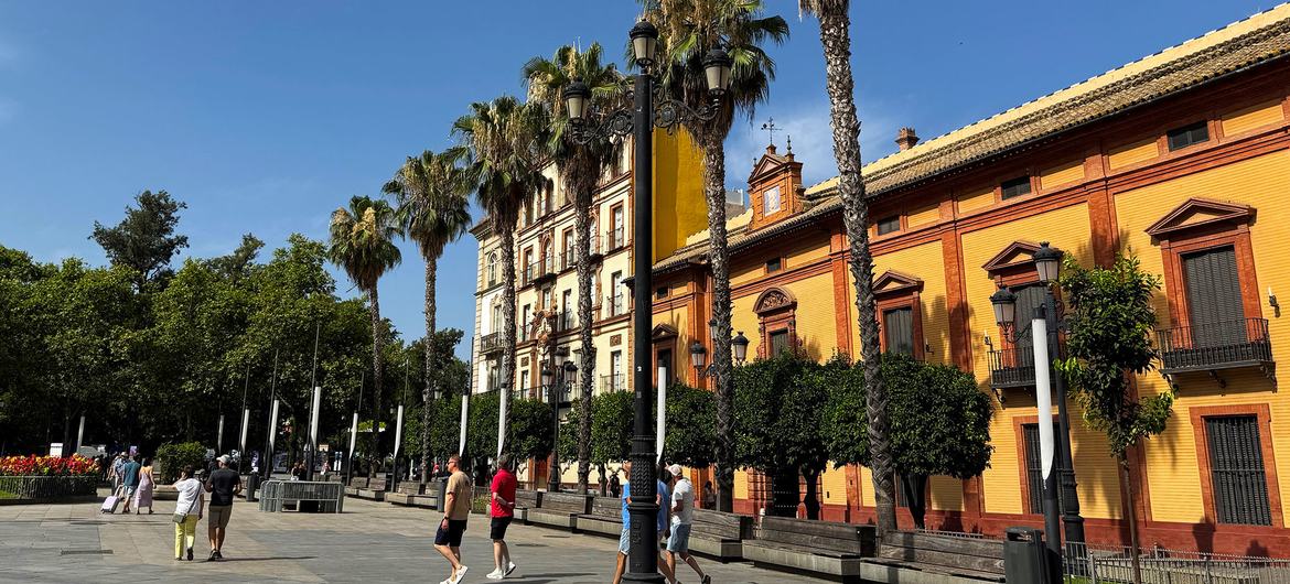 It’s time to finance our future and ‘change course’, Guterres tells world leaders in Sevilla
