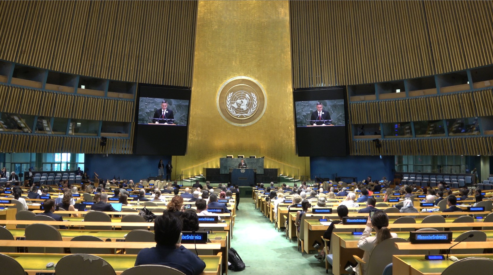Celebrity Media: United Nations Outreach Programme Commemorates the Srebrenica Genocide at the UNGA Hall